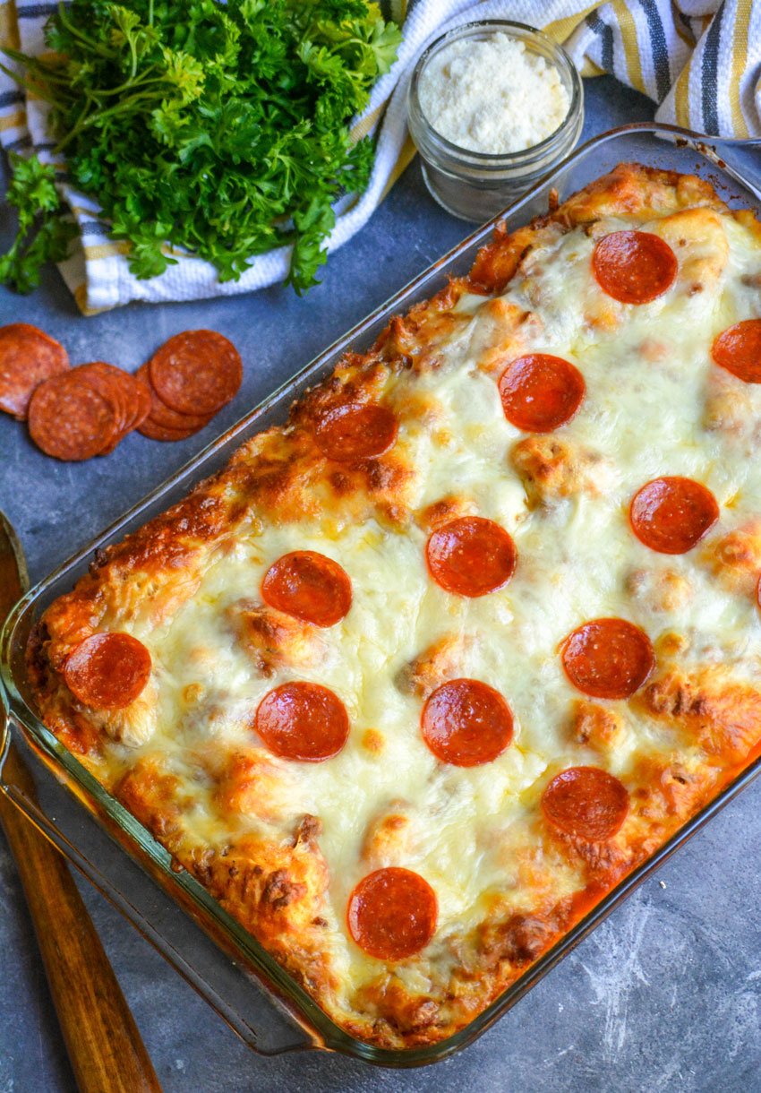 Bubble Up Pizza Casserole Recipe